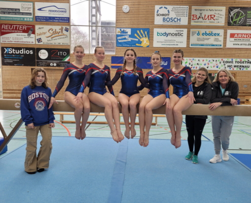 Schlossturnerinnen erfolgreich bei Jugend trainiert für Olympia Gerätturnen