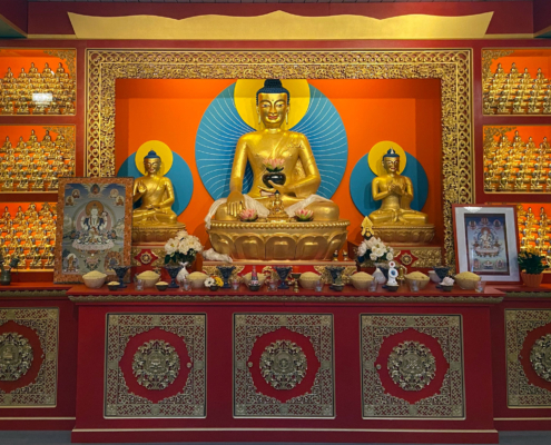 Besuch im Buddhistischen Zentrum