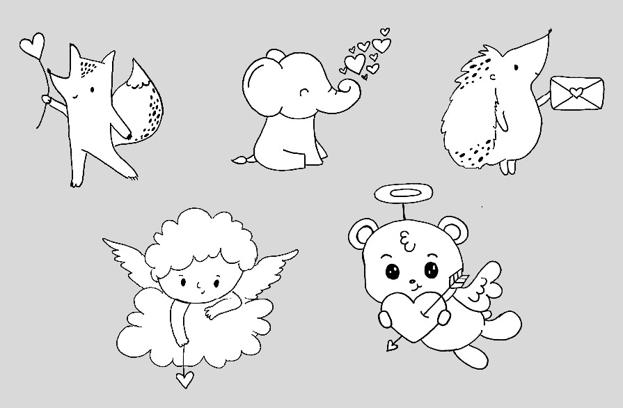 SMV-Valentinstag-Karten