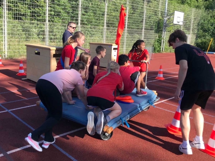 Traditioneller Sommersporttag des Schlossgymnasiums