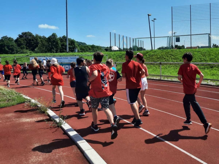 Traditioneller Sommersporttag des Schlossgymnasiums