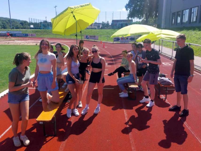 Traditioneller Sommersporttag des Schlossgymnasiums