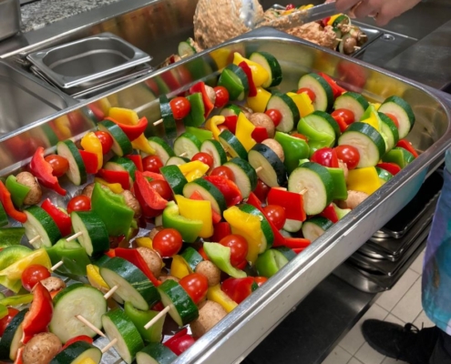 LehrerInnen-Kochen für die Mensa-KöchInnen