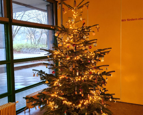 Weihnachtsbaum Schlossgymnasium 2022