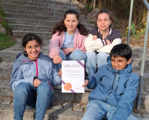 Erfolgreiche Teilnahme am Württembergischen Schulschachfinale