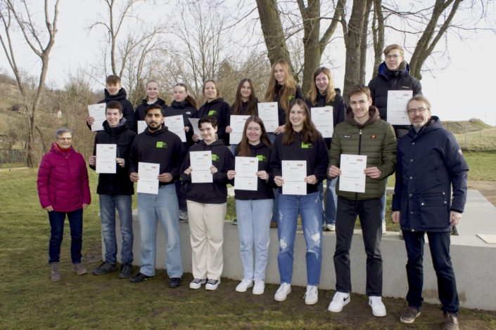 29 neue Jugendbegleiter am Schloss (Foto 2)