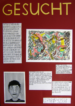 Fahndungsplakat „Kunstraub“