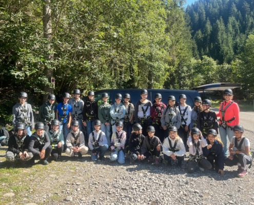 Die 8c bei der Kletterschule unter dem Ifen im Kleinwalsertal