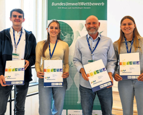 Auszeichnung für Schlossgymnasium-Team beim Bundes-Umwelt-Wettbewerb in Hamburg