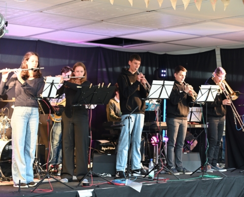 Big Band auf dem Schulfest 2025