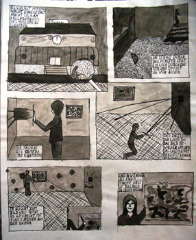 Fahndungsplakat „Kunstraub“