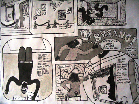 Comic „Der Kunstraub“