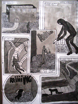 Comic „Der Kunstraub“