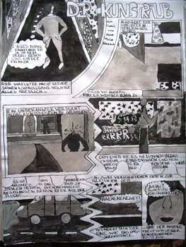 Comic „Der Kunstraub“