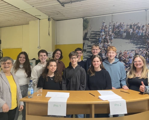 Schloss debattiert: Regionalwettbewerb am 26. Februar 2025