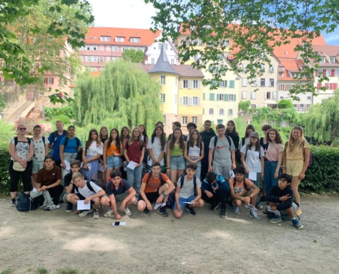 Französische Austauschschüler 2023 in Kirchheim