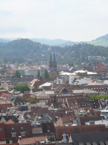 Freiburg: Blick vom Münster