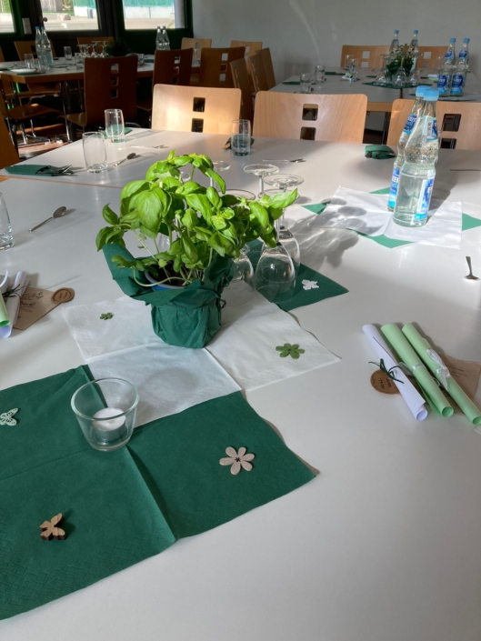 Kulinarisches Dankeschön Deko