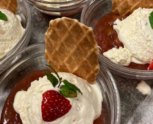 Kulinarisches Dankeschön Dessert