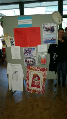 Stellwand zum Russland-Austausch