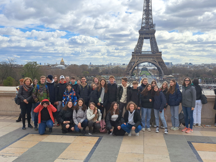 Schüleraustausch 2023 mit Rambouillet in Frankreich