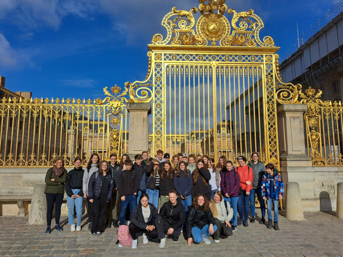 Schüleraustausch 2023 mit Rambouillet in Frankreich