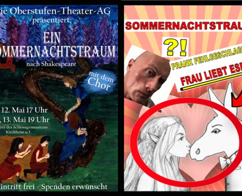 Oberstufen-Theater-AG spielt "Ein Sommernachtstraum"