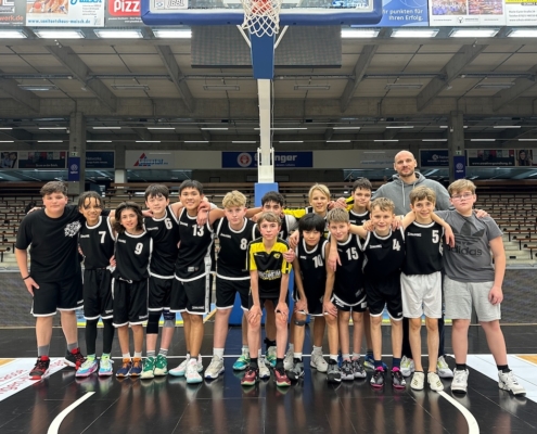 Schloss-Basketballer gewinnen 3x3 Turnier in Göppingen