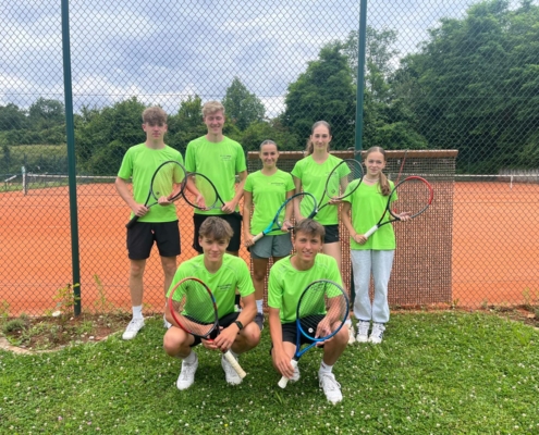 Tennis Mixed-Mannschaft des Schlossgymnasiums