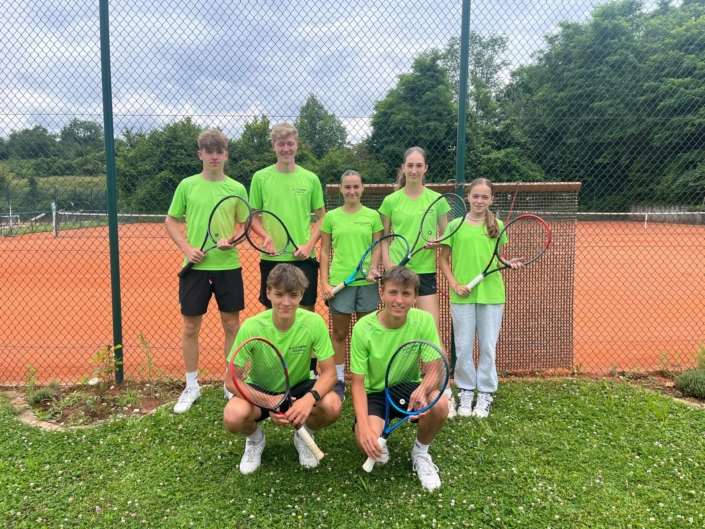 Tennis Mixed-Mannschaft des Schlossgymnasiums