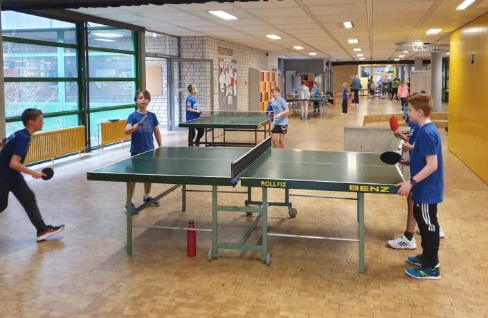 Sportlicher Wintererlebnistag: Tischtennis