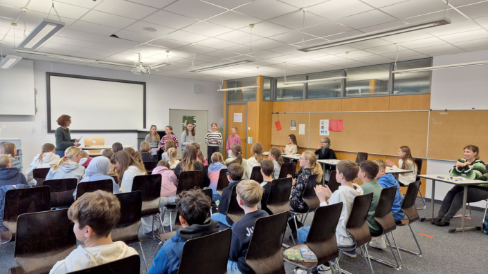 Vorlesewettbewerb Publikum und Jury