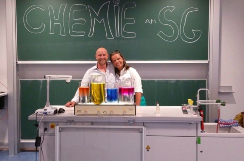 Schnappschuss – auch zwischen den Chemikern stimmt die Chemie!