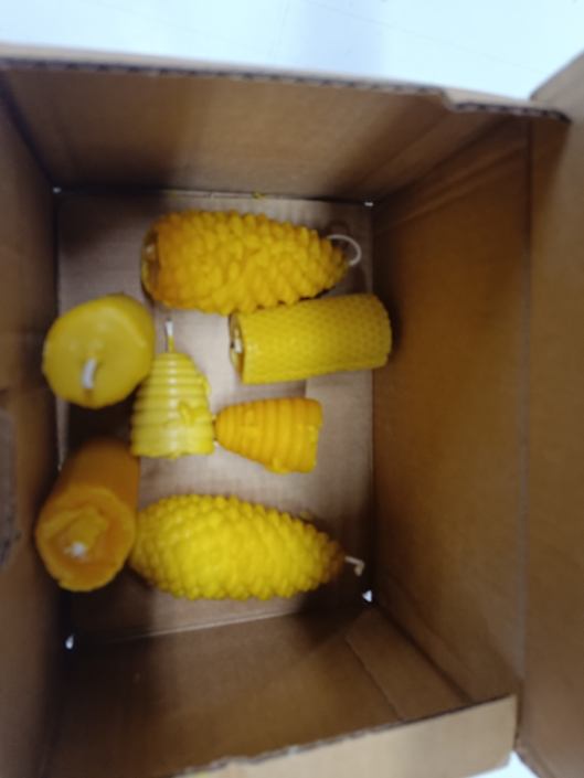 Kerzen aus Bienenwachs