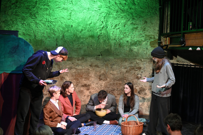 Familie_Picknick Tod Vater